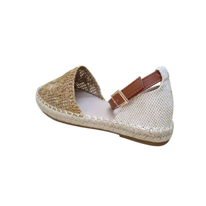 Elegant Embroidered Espadrille