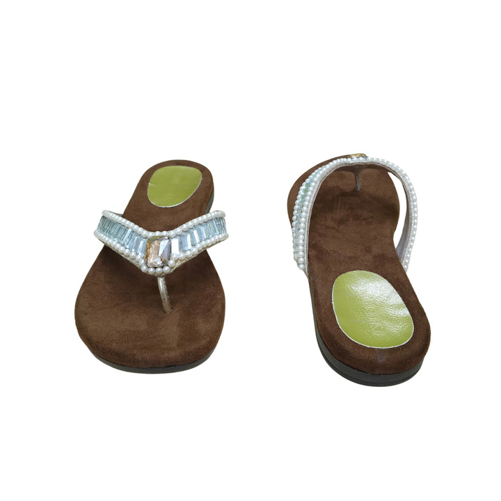 Pearl & Crystal-Crested Slide