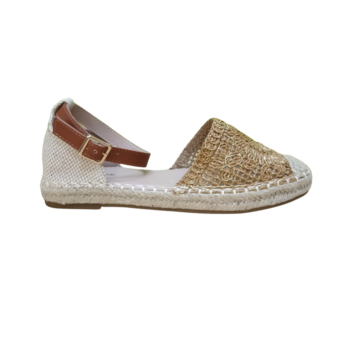 Elegant Embroidered Espadrille
