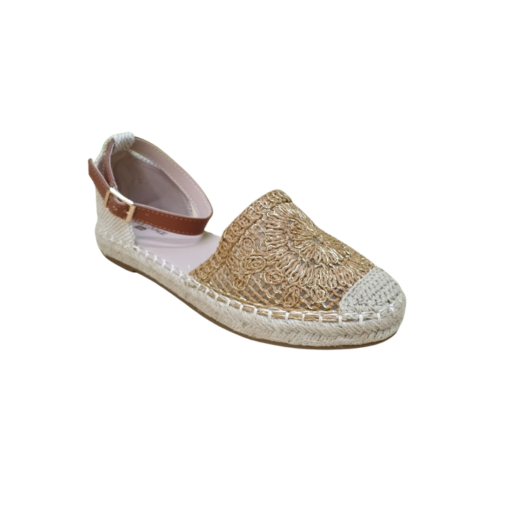 Elegant Embroidered Espadrille