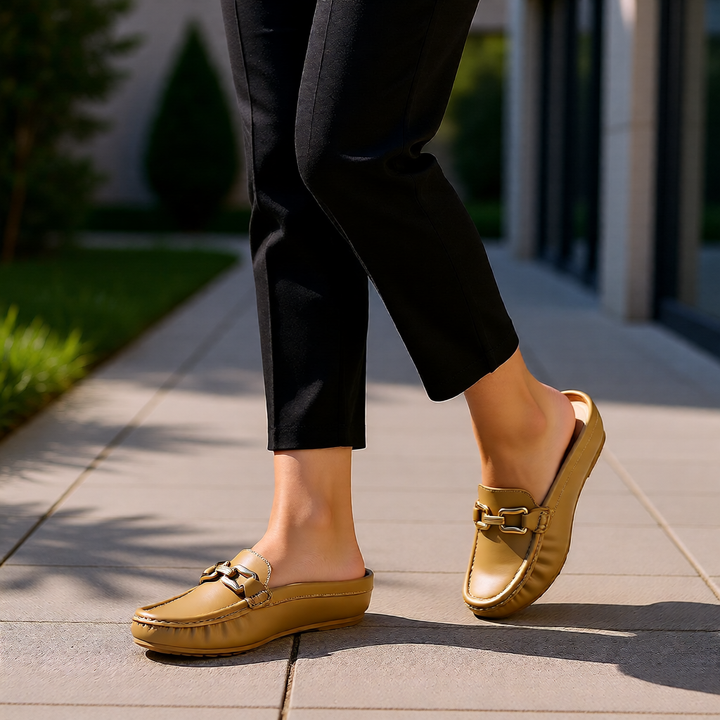 Backless Bit Loafers