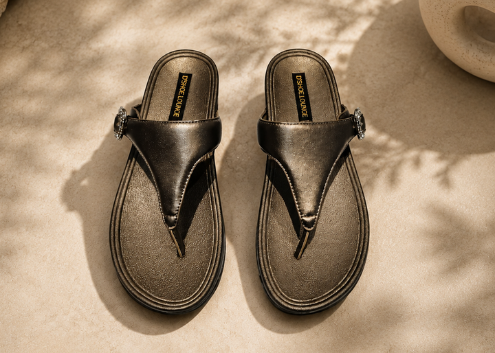 Elara Buckle Comfort Flip Flop