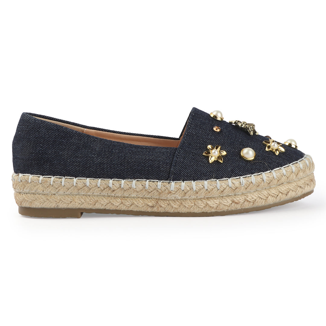 Espadrilles with Handcrafted Details