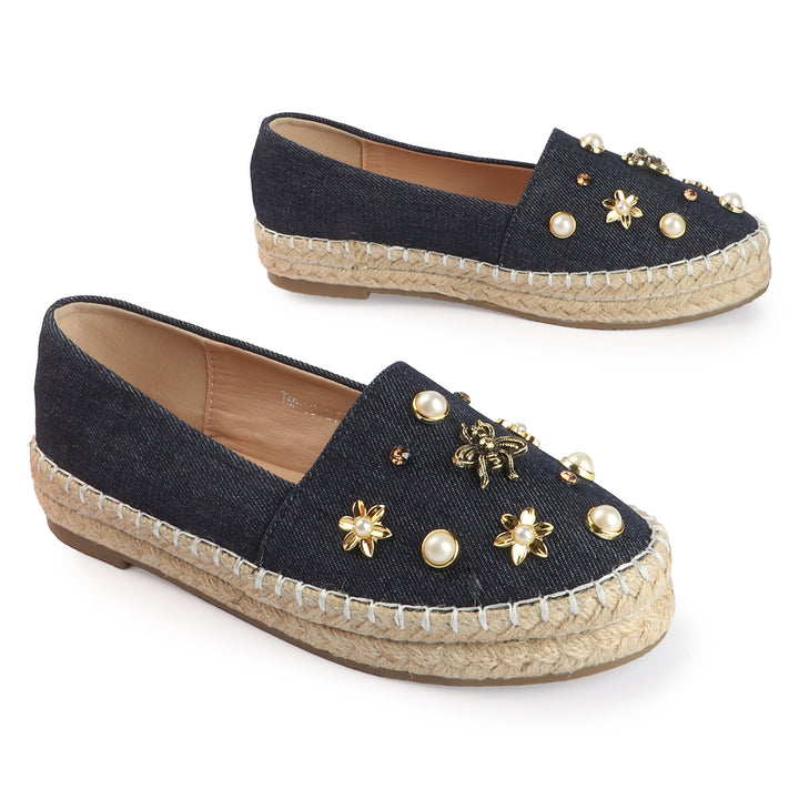 Espadrilles with Handcrafted Details