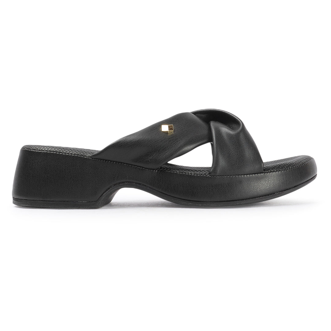 Cross Strap Slip On