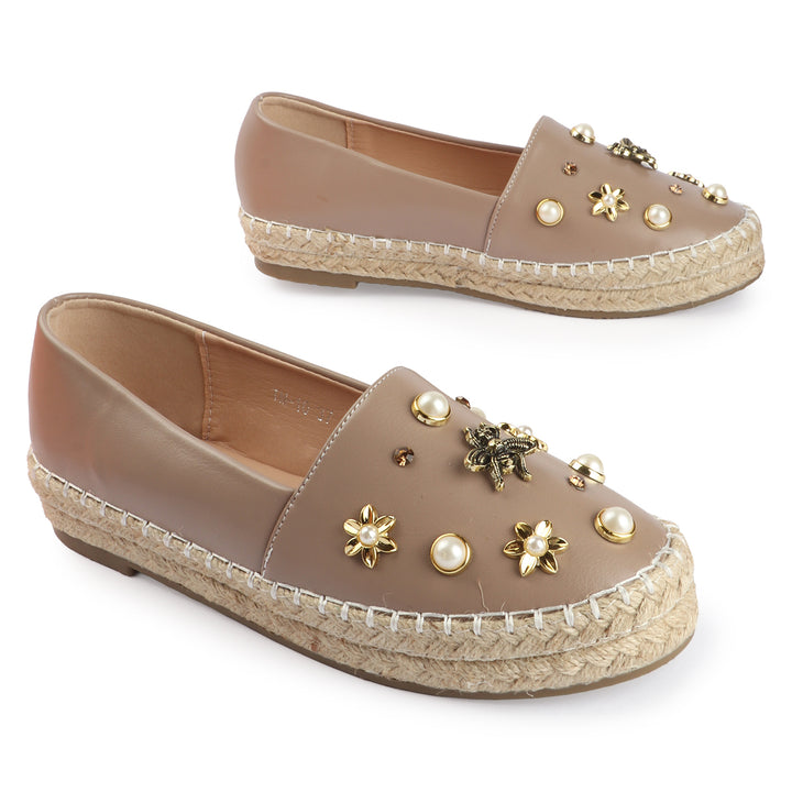 Espadrilles with Handcrafted Details