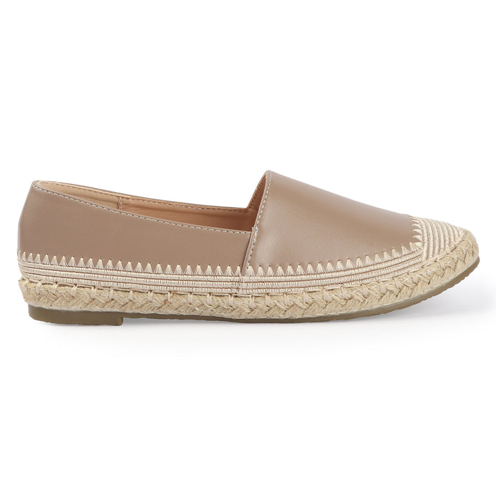 Espadrille Flats with Handcrafted Stitch