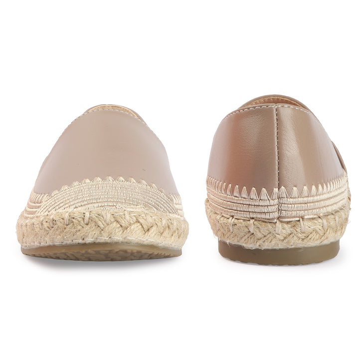 Espadrille Flats with Handcrafted Stitch