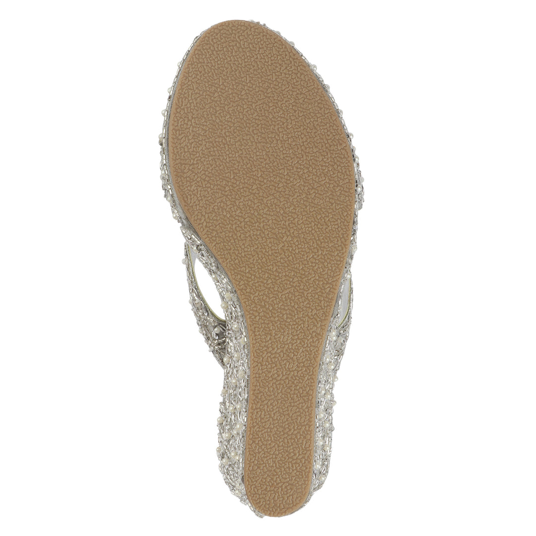 Embellished Wedge Heels