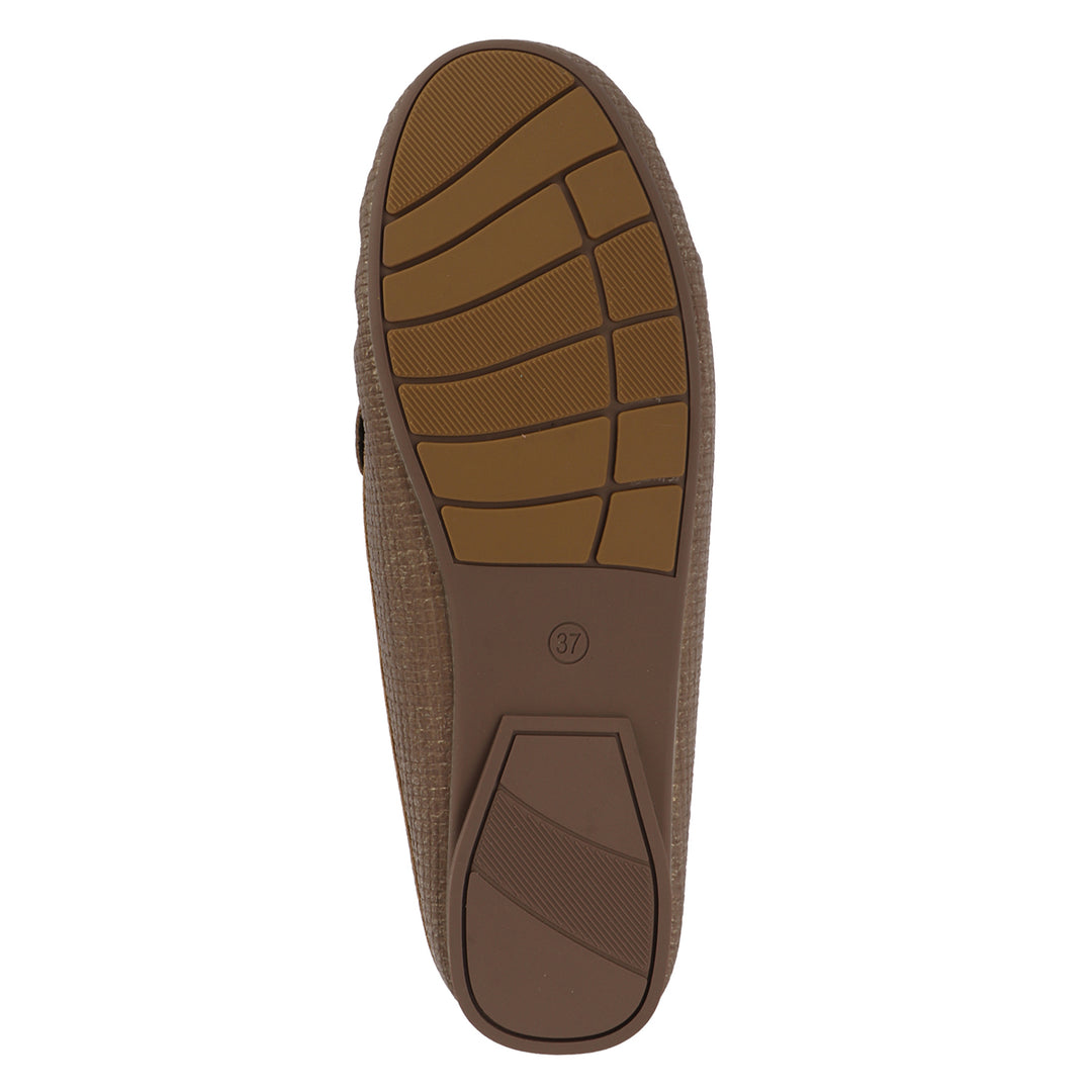Textured Mule Loafers