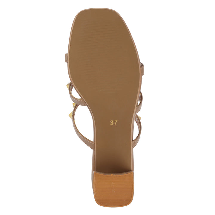 Multi-Strap Studded Heels