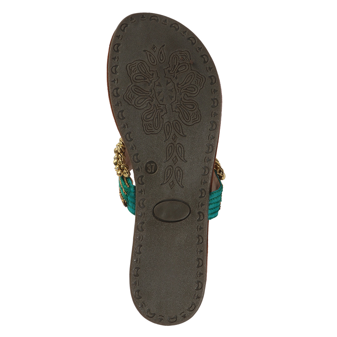 Ethnic Flats with Ghungroo Detail