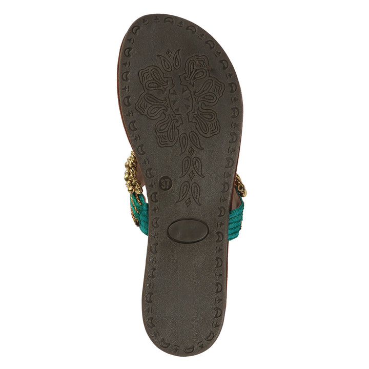 Ethnic Flats with Ghungroo Detail