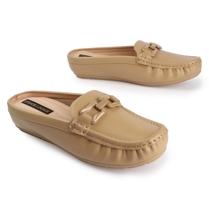 Backless Bit Loafers