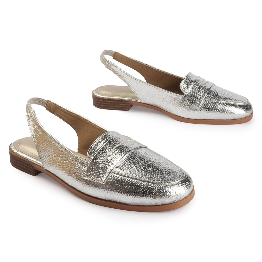 Designer Slingback Loafers