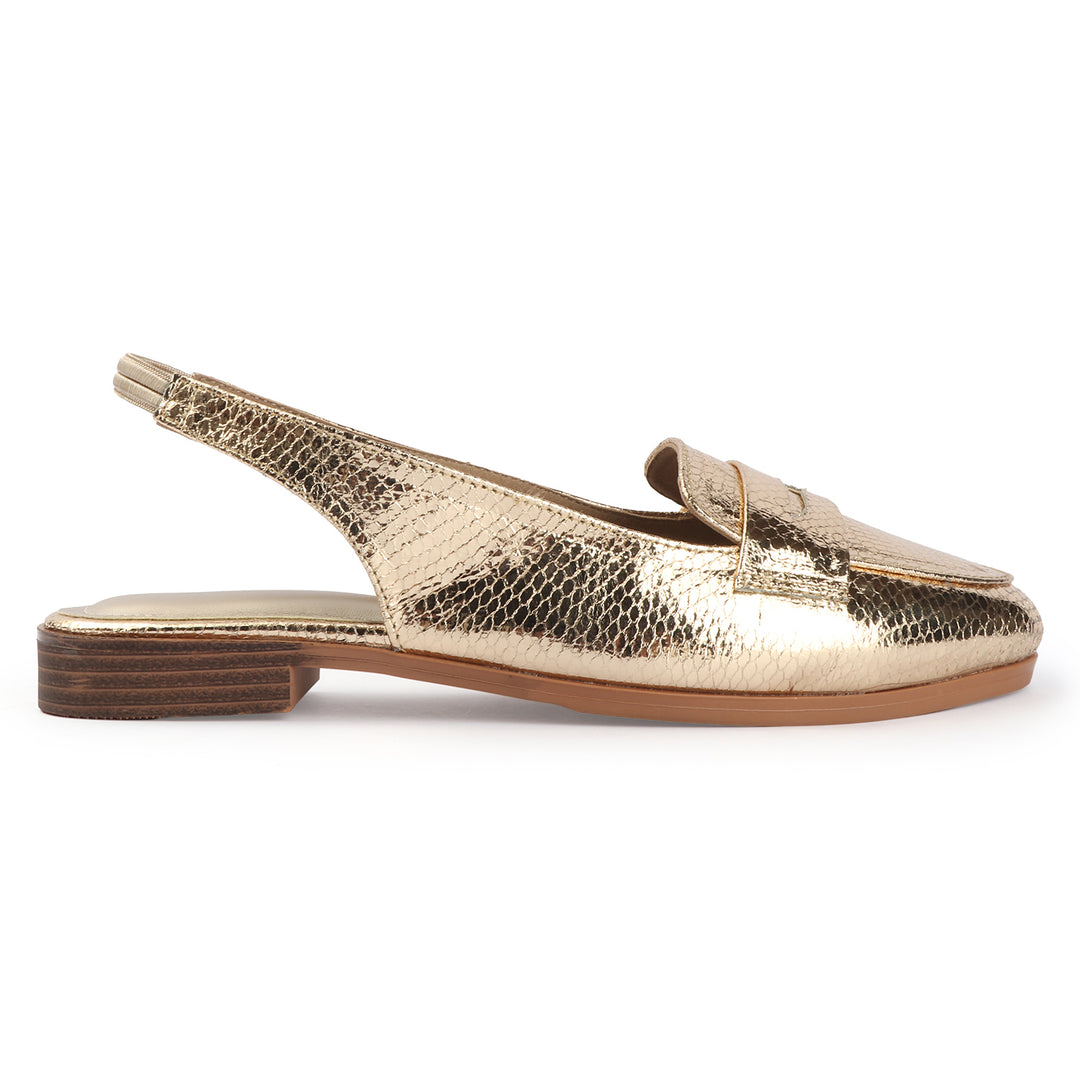 Designer Slingback Loafers