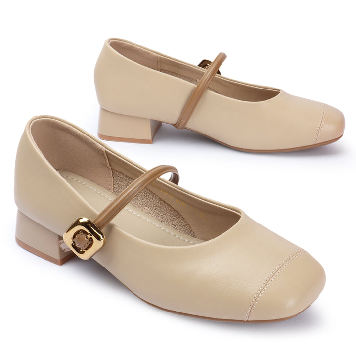 Stylish Block Ballerinas