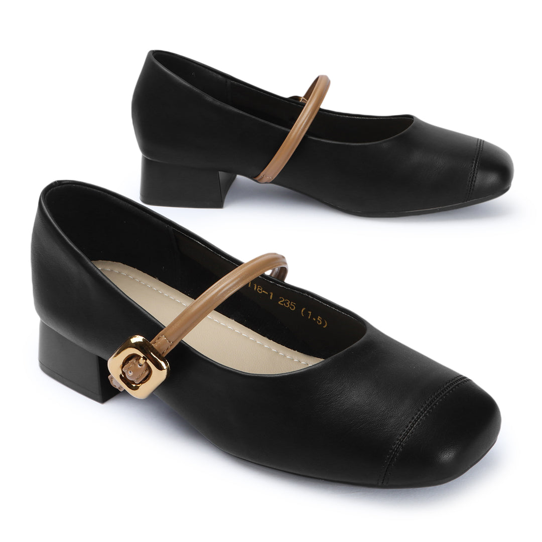 Stylish Block Ballerinas