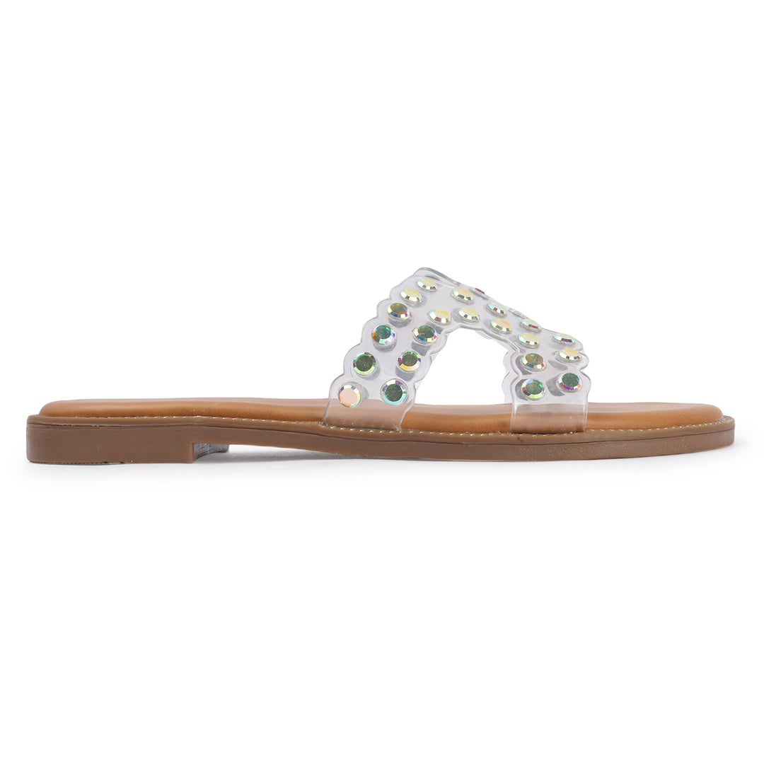 Clear Strap Flats