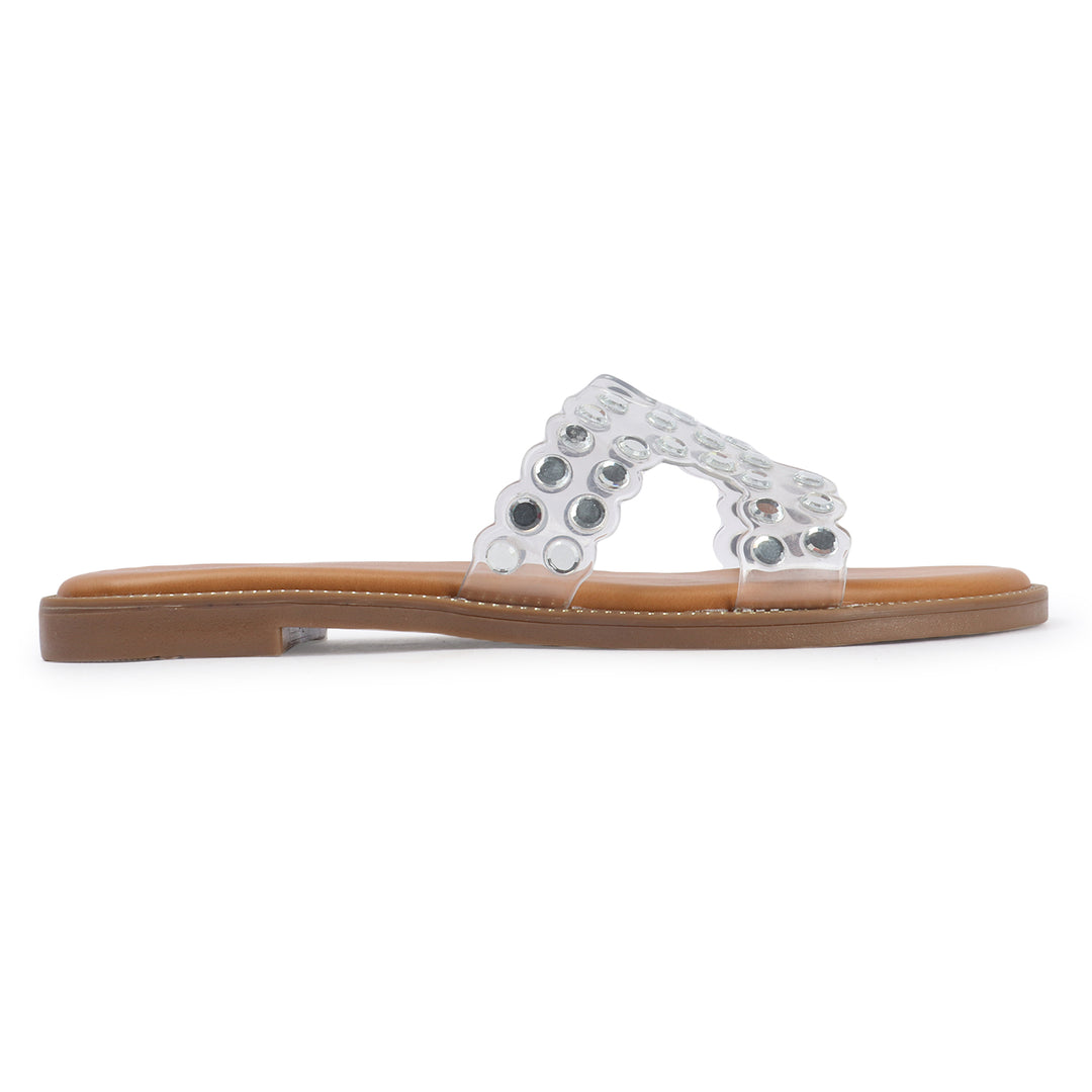 Clear Strap Flats