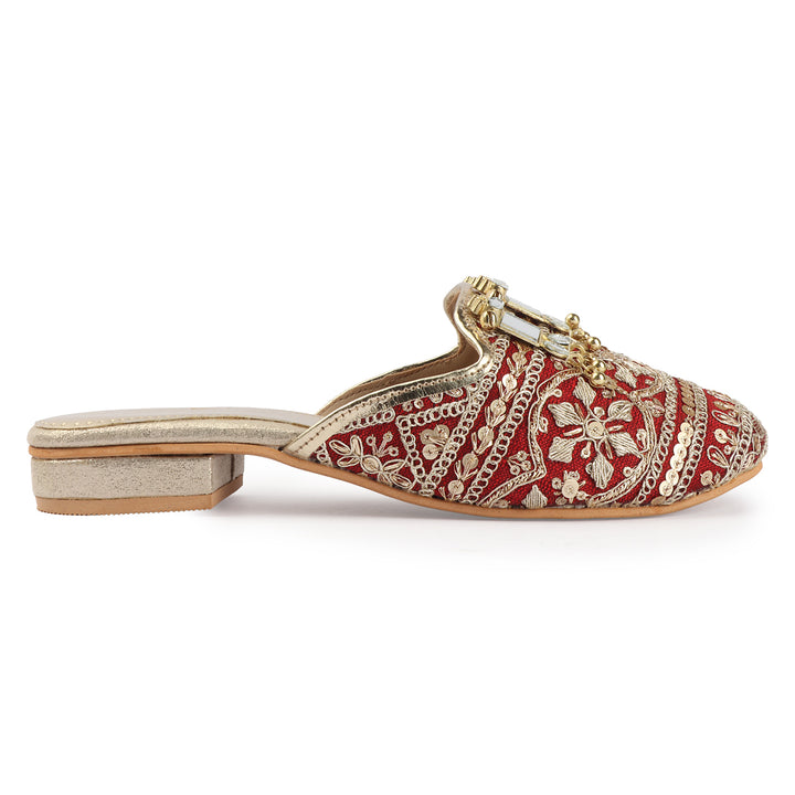 Handcrafted Slip-on Mules