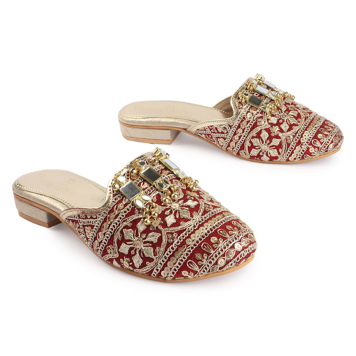 Handcrafted Slip-on Mules