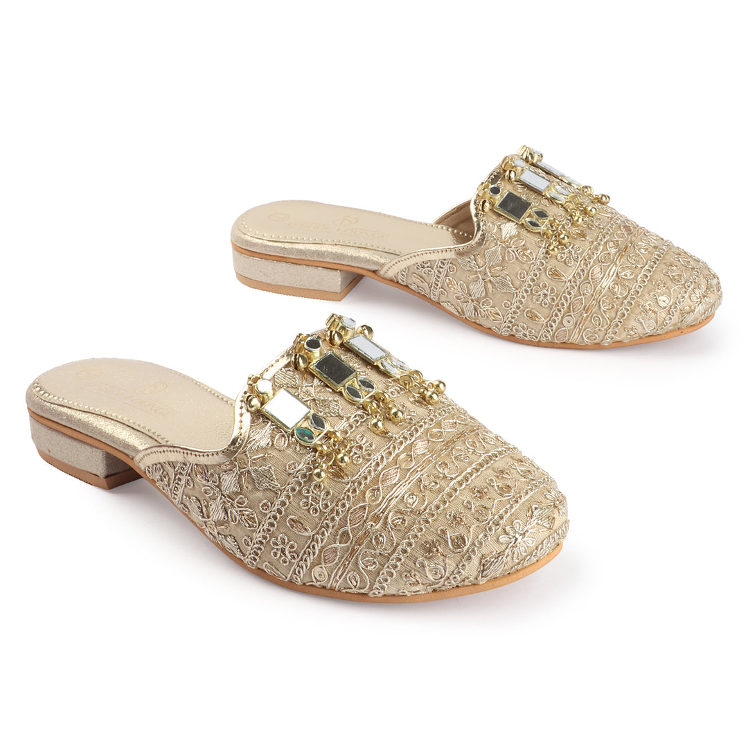 Handcrafted Slip-on Mules