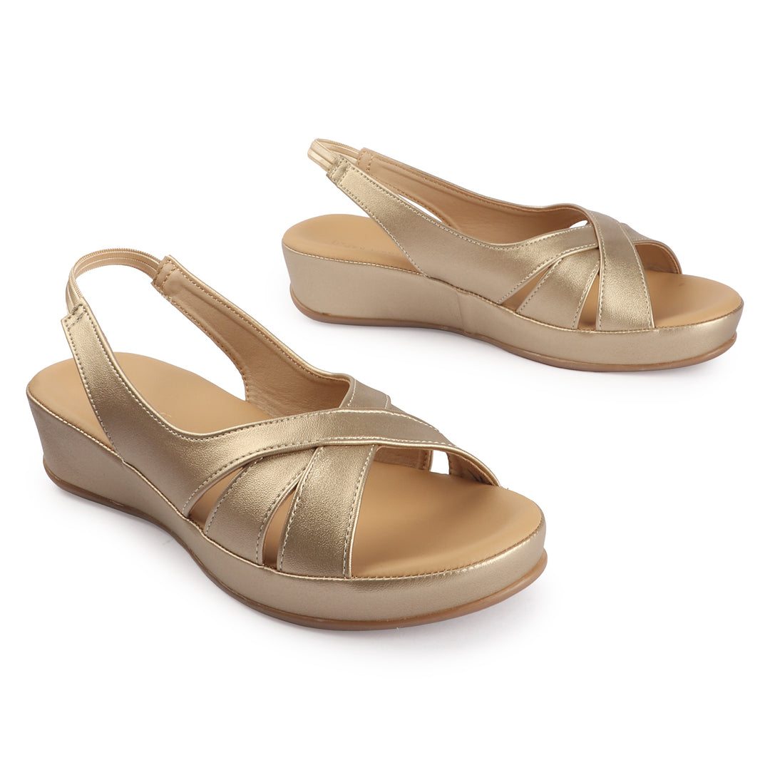 Slingback Wedge Sandals