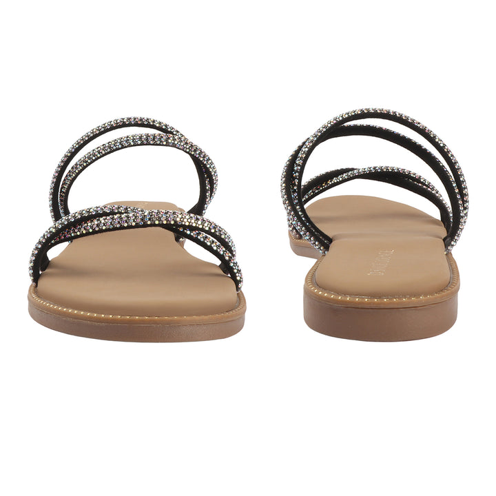 Embellished Flat Slippers