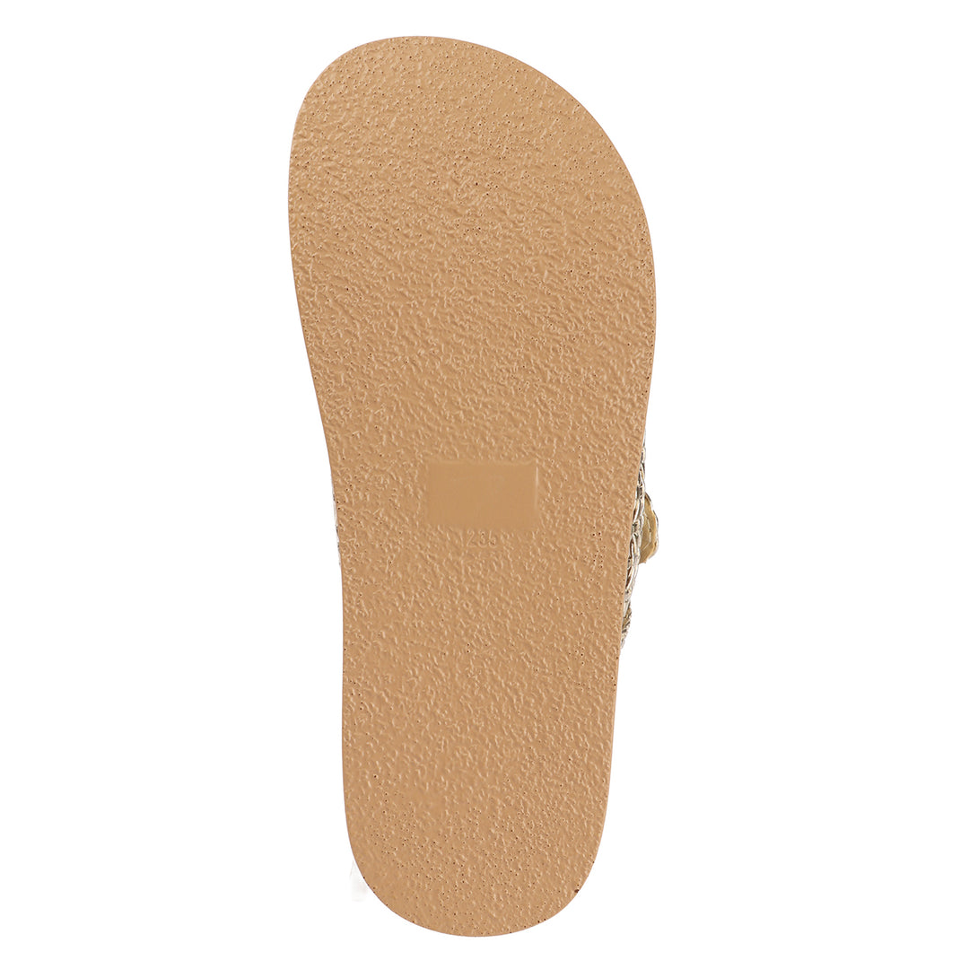 Platform Sandals with Buckle Detail