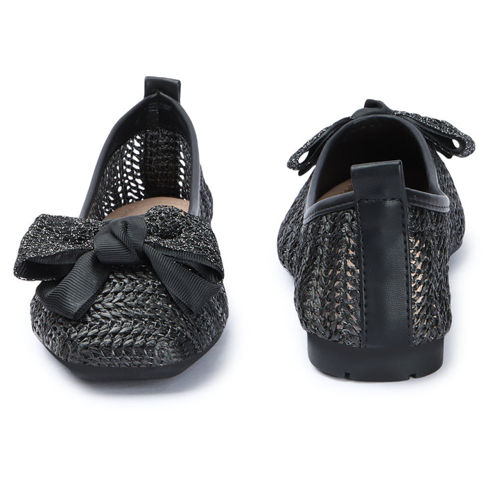 Chic Net Ballerinas