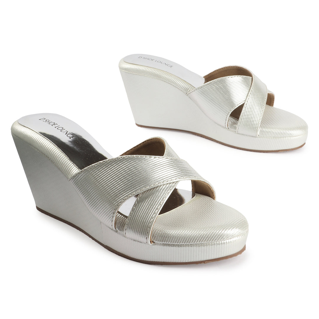 Festive Chic Style Wedges