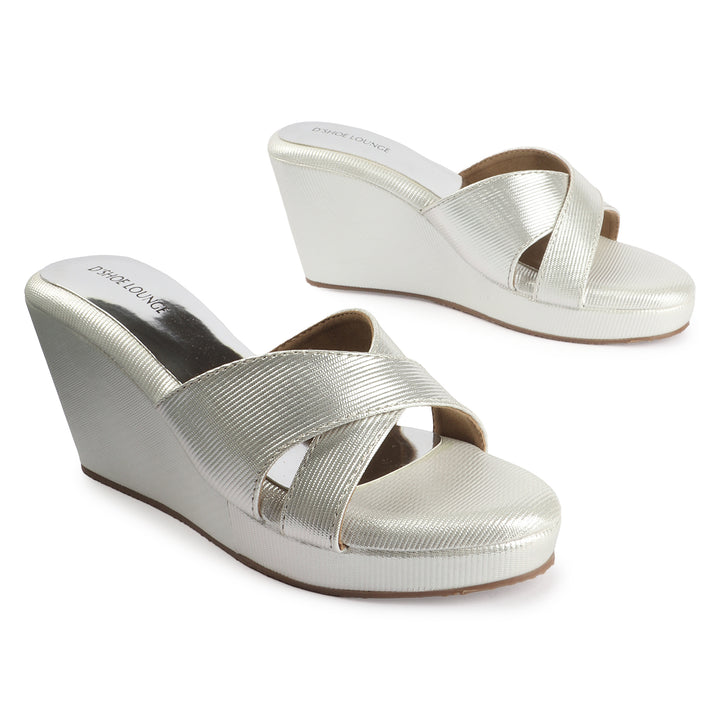 Festive Chic Style Wedges