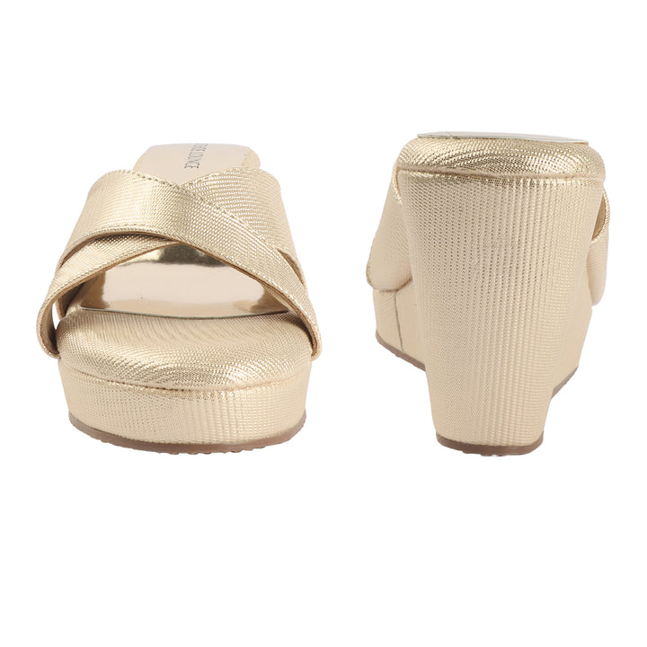 Festive Chic Style Wedges