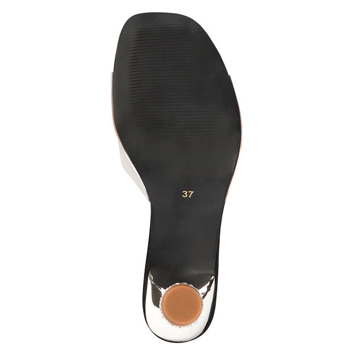 Gold Embellished Slingback Heels