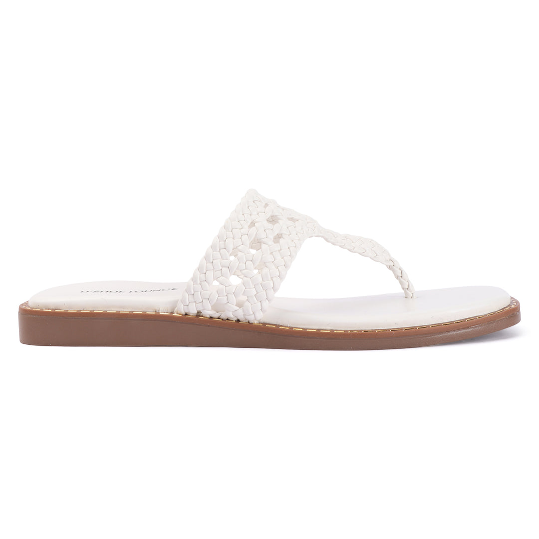 Woven Strap Casual Flats