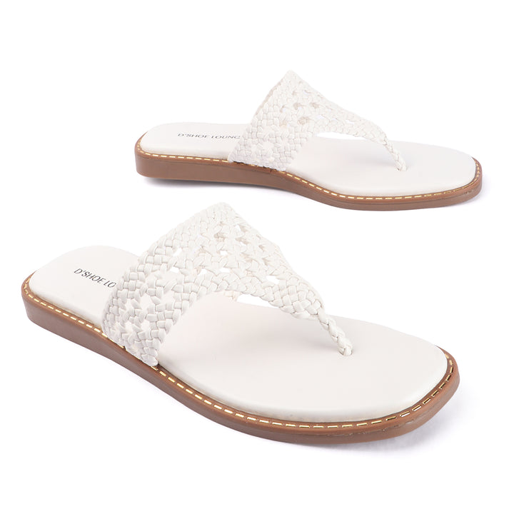 Woven Strap Casual Flats
