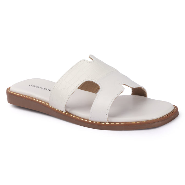 H Strap Casual Flats