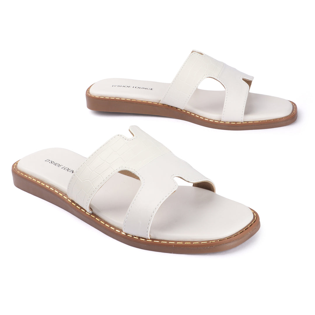 H Strap Casual Flats