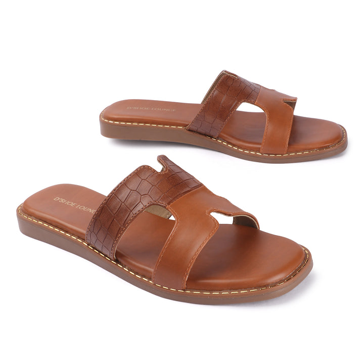 H Strap Casual Flats