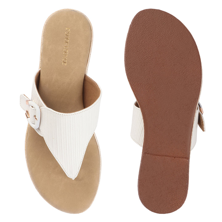 Champagne Gold Slingback Sandals