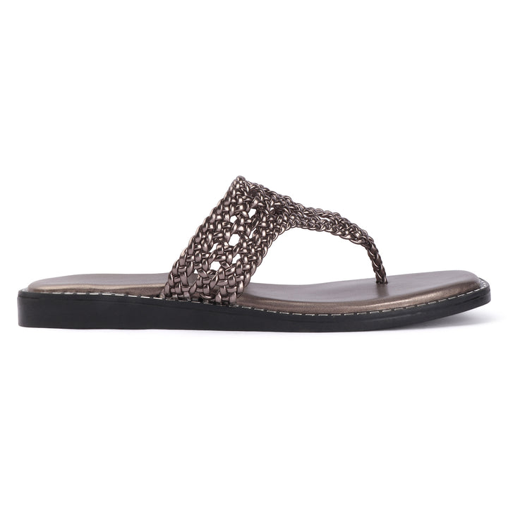 Woven Strap Casual Flats