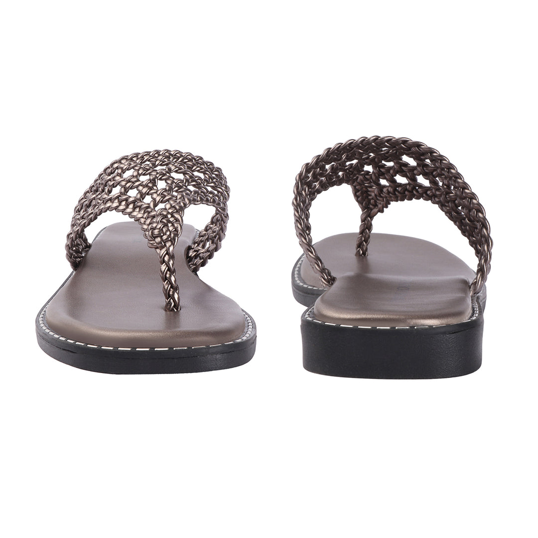 Woven Strap Casual Flats