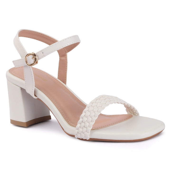 Ankle Strap Party Block Heels