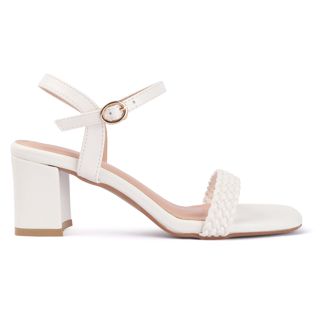 Ankle Strap Party Block Heels