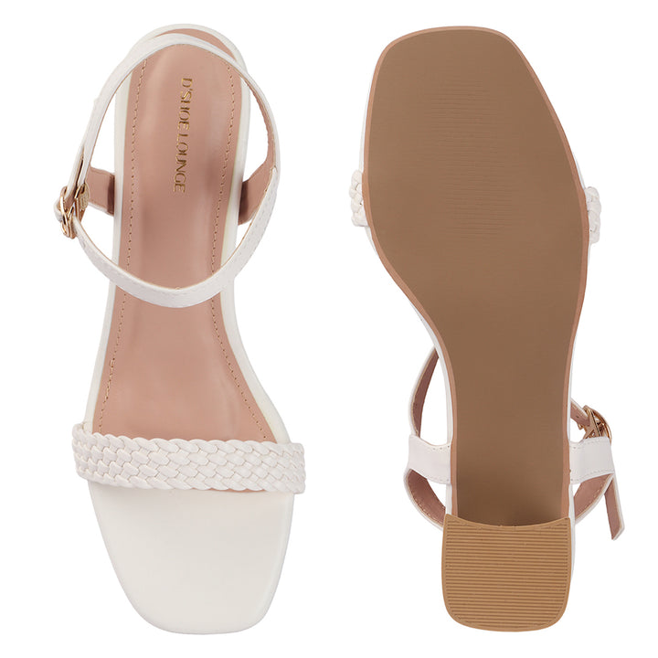 Ankle Strap Party Block Heels