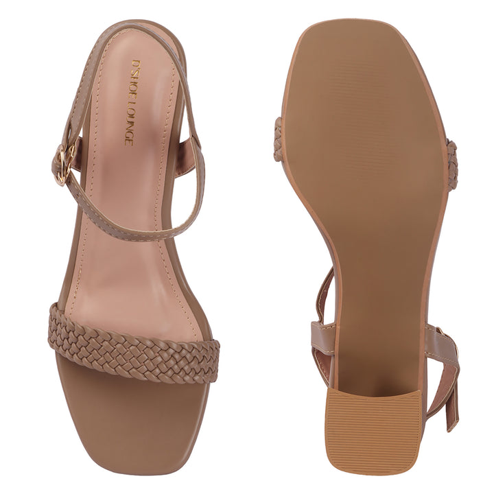 Ankle Strap Party Block Heels