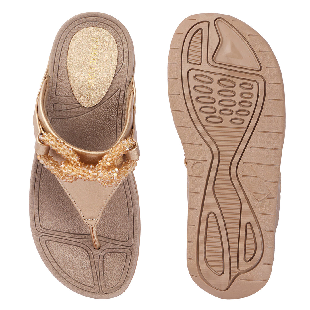 Stylish Toe-Ring Flip Flops