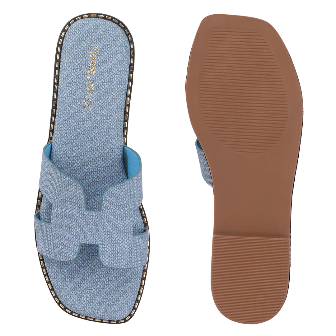 Casual Chic H-Strap Flat Sandals
