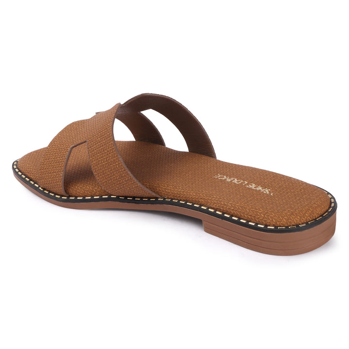 Casual Chic H-Strap Flat Sandals